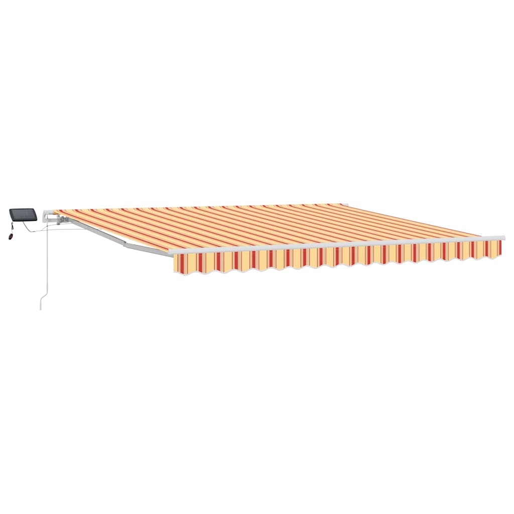 Tenda Retrattile con giallo e arancione 400 Ãƒâ€”300 cm Tessuto