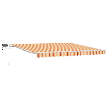 Tenda Retrattile con giallo e arancione 400 Ãƒâ€”300 cm Tessuto