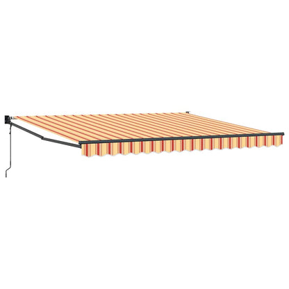 Tenda Retrattile Giallo e Arancione 400 Ãƒâ€” 300 cm