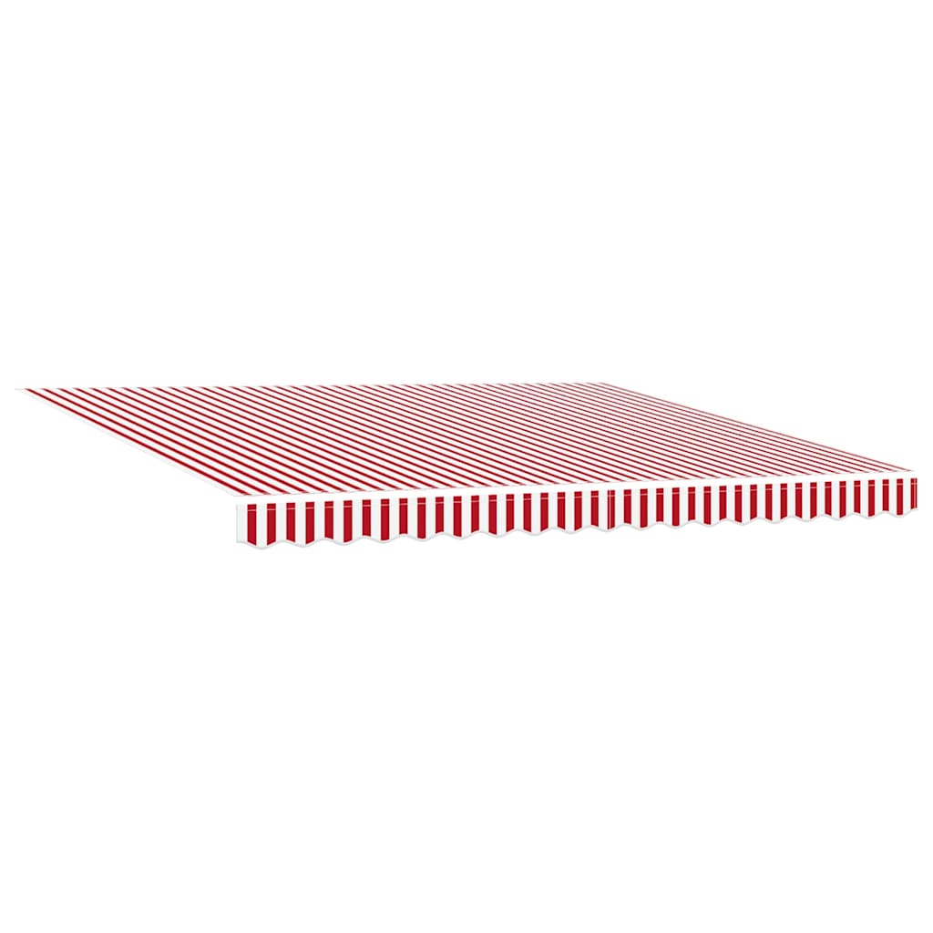 Tettuccio Elettrico Retrattile Rosso e Bianco 400 Ã— 300 cm