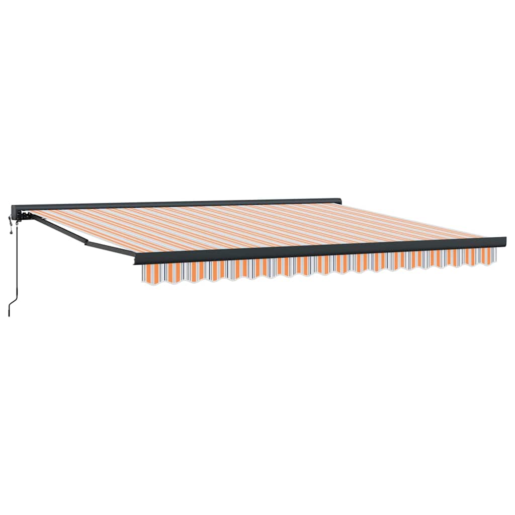 Tenda da Sole Multicolore 400 Ãƒâ€” 300 cm Poliestere e Alluminio