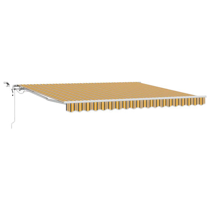 Tenda Retrattile Multicolore 400 Ãƒâ€” 300 cm Poliestere e Metallo