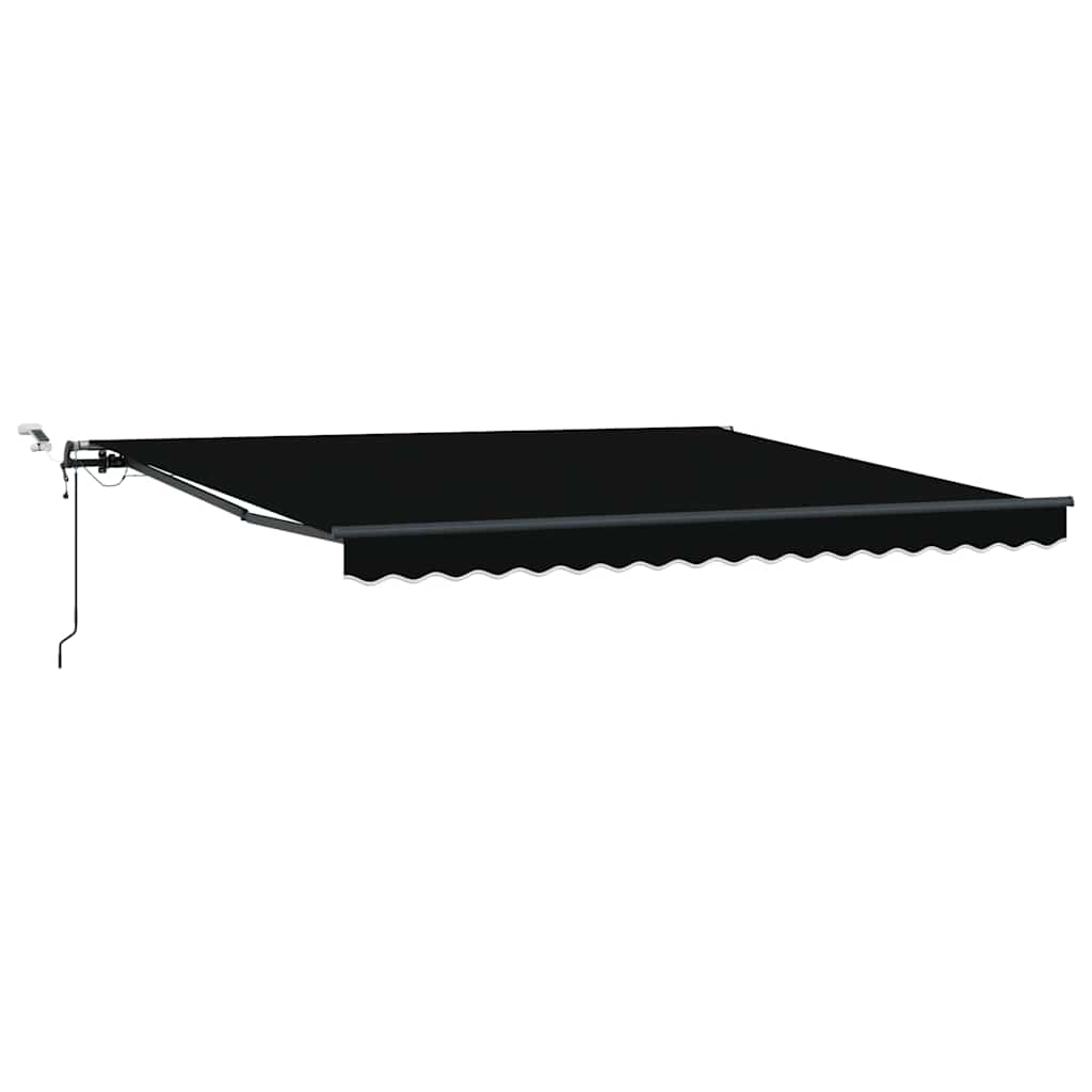 Tessuto per Tenda con Nero 400 Ãƒâ€” 300 cm Poliestere