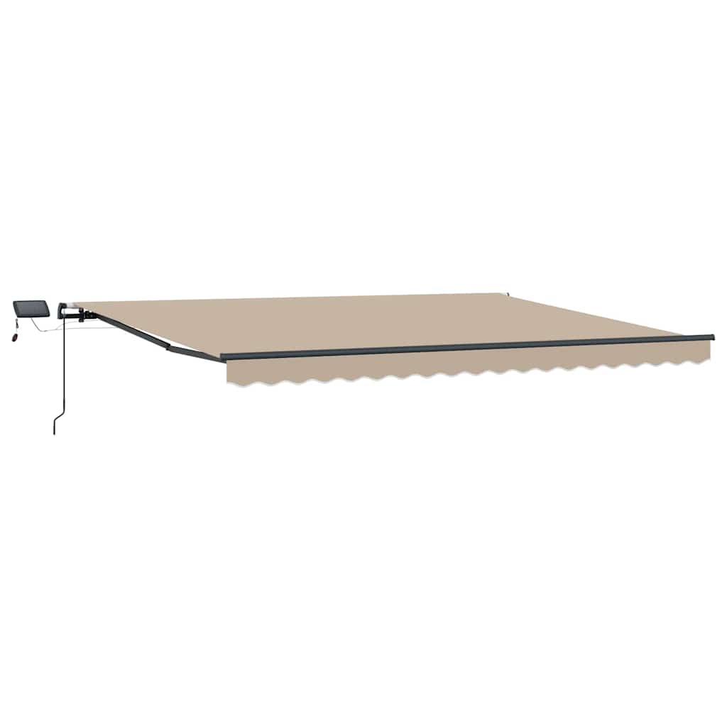 Tenda Retrattile Beige 400 Ã—300 cm Tessuto