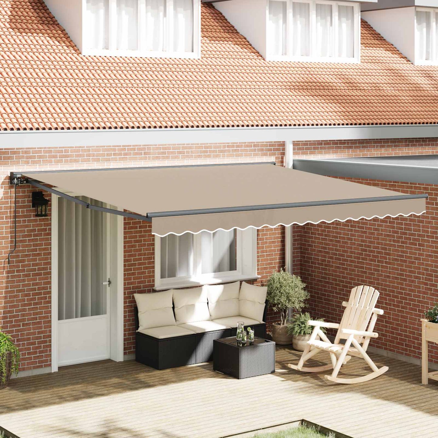 Struttura della tenda Beige 400 Ã— 300 cm