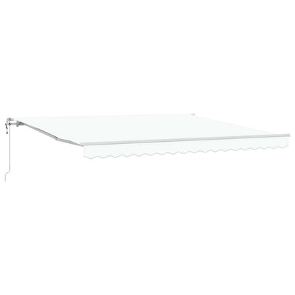 Tettuccio Elettrico Retrattile Bianco 400 Ã— 300 cm