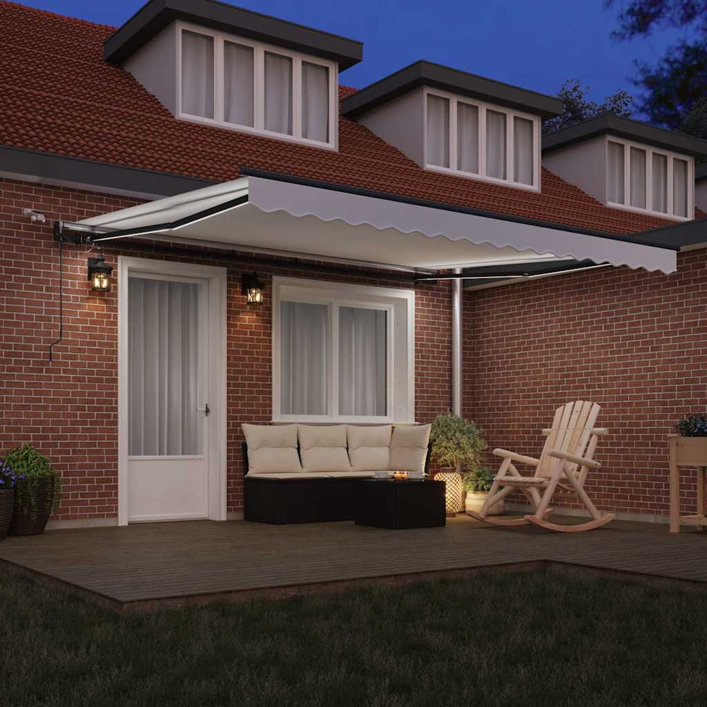 Tessuto per Tenda con Bianco 400 Ãƒâ€” 300 cm Poliestere