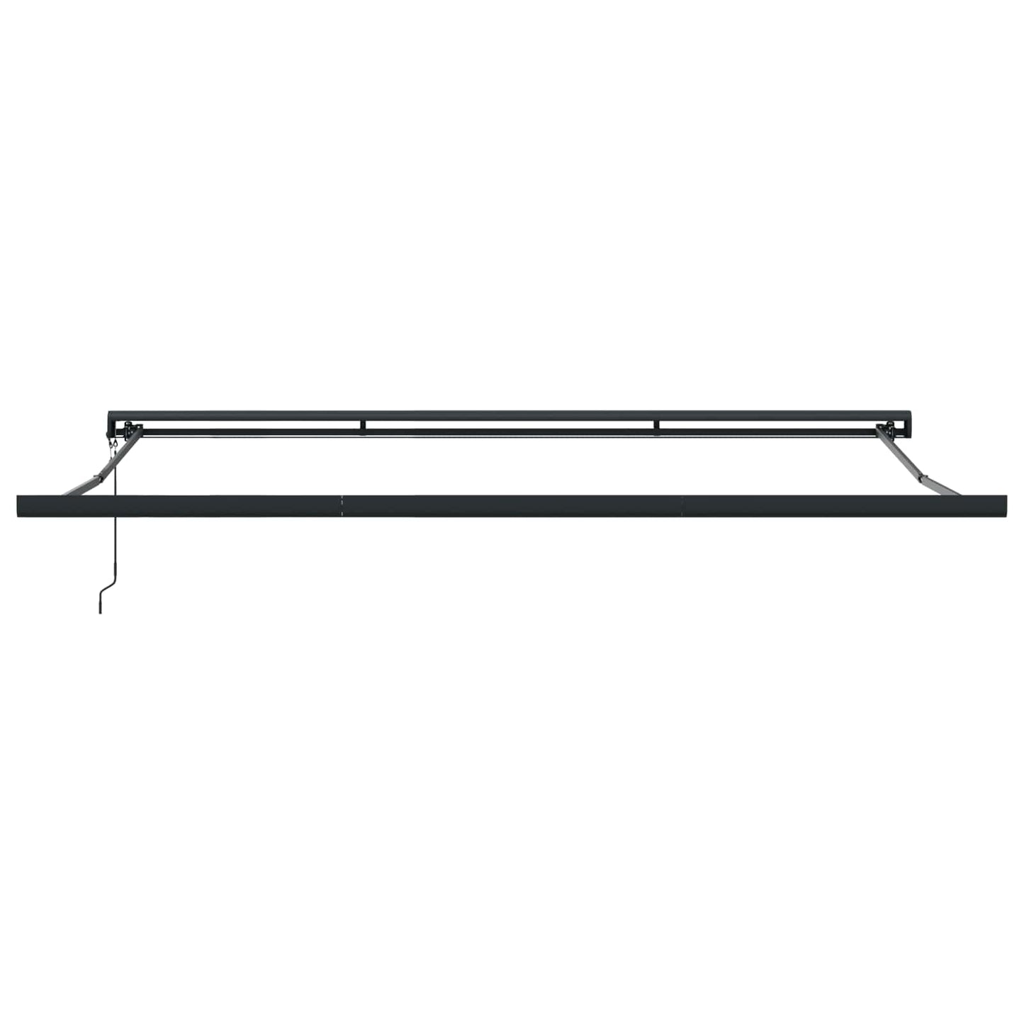 Tenda da Sole Bianco 400 Ãƒâ€” 300 cm Poliestere e Alluminio