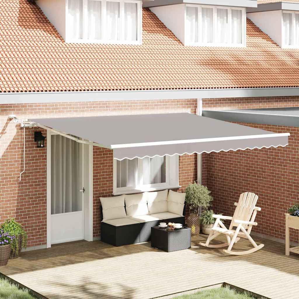 Tenda Retrattile Grigio chiaro 400 Ãƒâ€” 300 cm