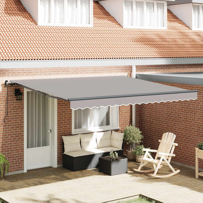 Tenda Retrattile Grigio chiaro 400 Ãƒâ€” 300 cm