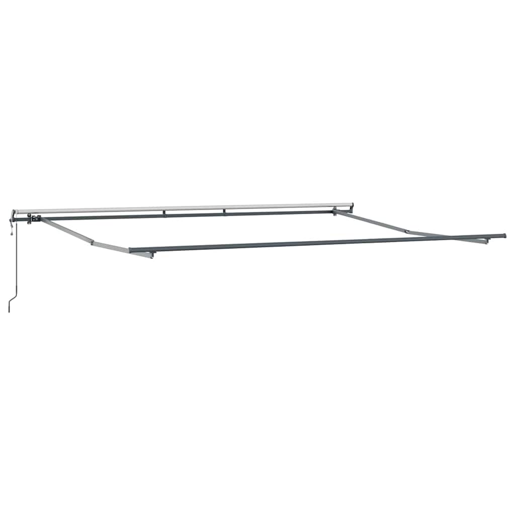 Tenda Retrattile Grigio chiaro 400 Ãƒâ€” 300 cm Tessuto e Alluminio