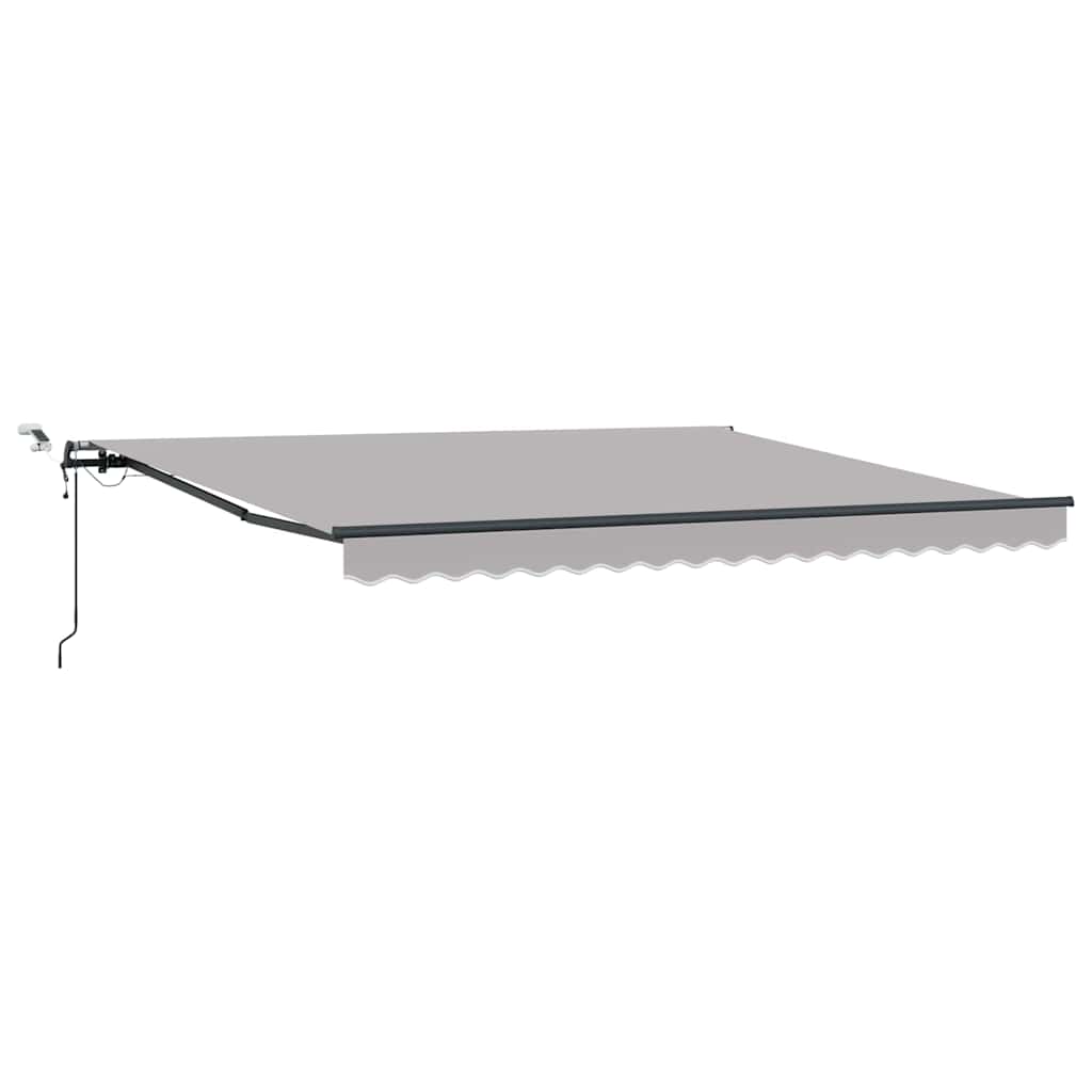 Tessuto per Tenda con Grigio chiaro 400 Ãƒâ€” 300 cm Poliestere