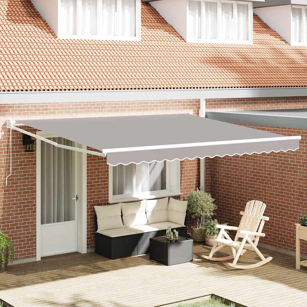 Tenda Retrattile Grigio chiaro 400 Ãƒâ€” 300 cm