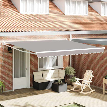 Tenda Retrattile Grigio chiaro 400 Ãƒâ€” 300 cm