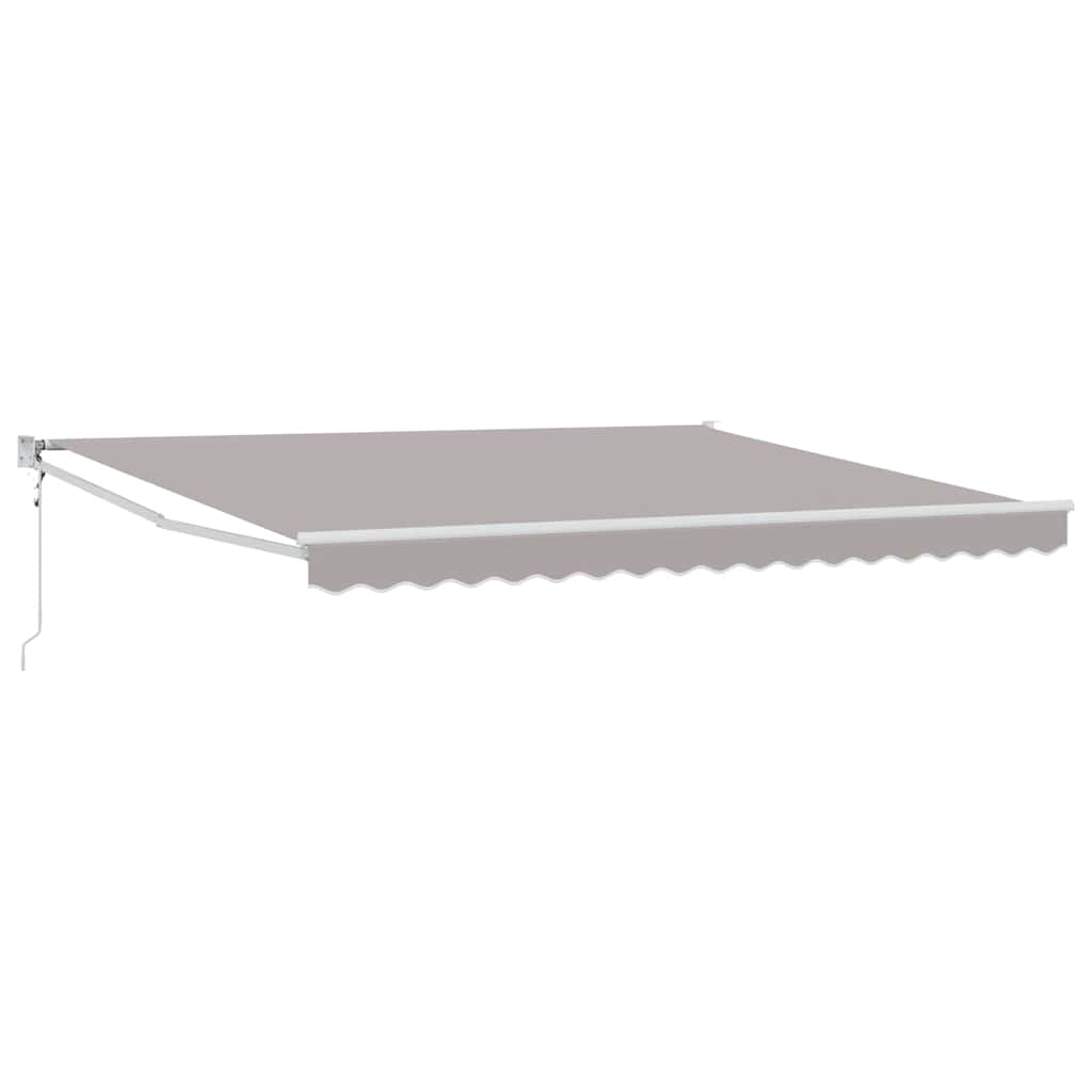 Tettuccio Elettrico Retrattile Grigio chiaro 400 Ã— 300 cm