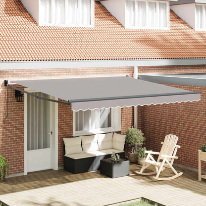 Tenda Retrattile Grigio chiaro 400 Ãƒâ€” 300 cm
