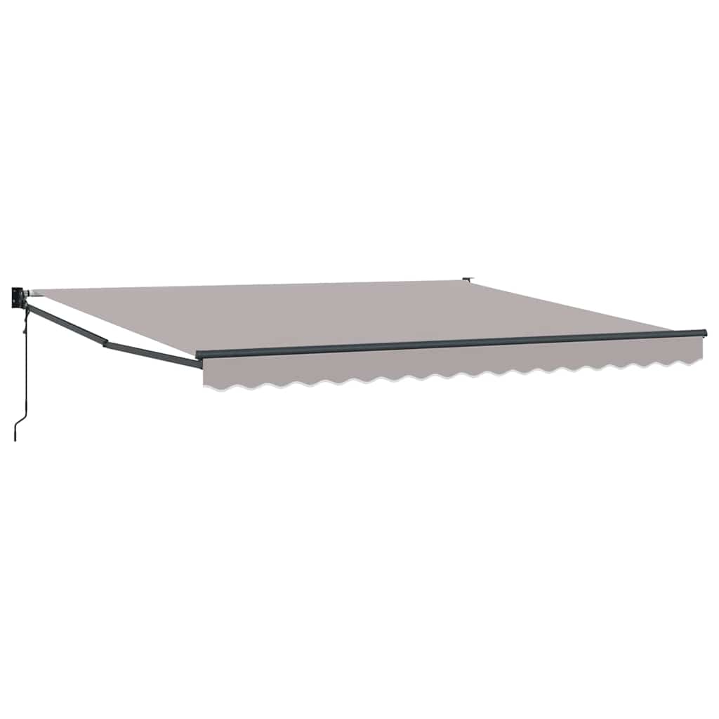 Tettuccio Elettrico Retrattile Grigio chiaro 400 Ã— 300 cm