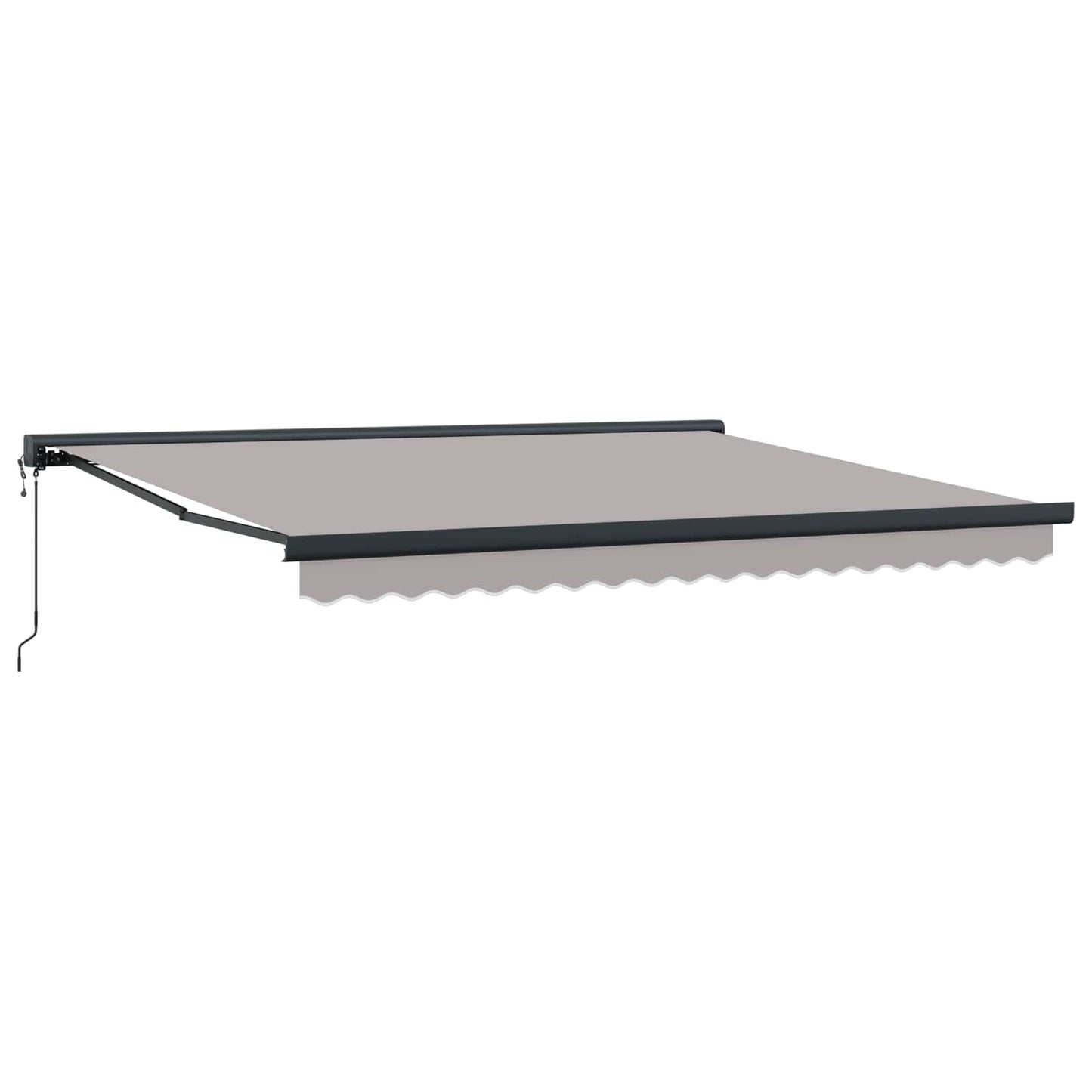 Tenda da Sole Grigio chiaro 400 Ãƒâ€” 300 cm Poliestere e Alluminio