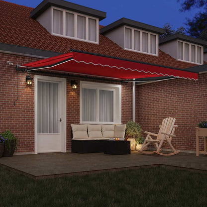 Tessuto per Tenda con Rosso 400 Ãƒâ€” 300 cm Poliestere