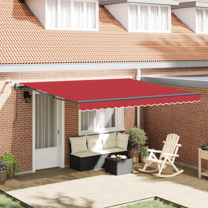 Tessuto per Tenda con Rosso 400 Ãƒâ€” 300 cm Poliestere