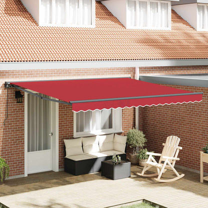 Struttura della tenda Rosso 400 Ã— 300 cm