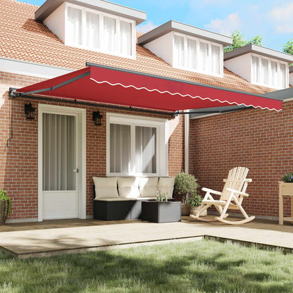 Struttura della tenda Rosso 400 Ã— 300 cm
