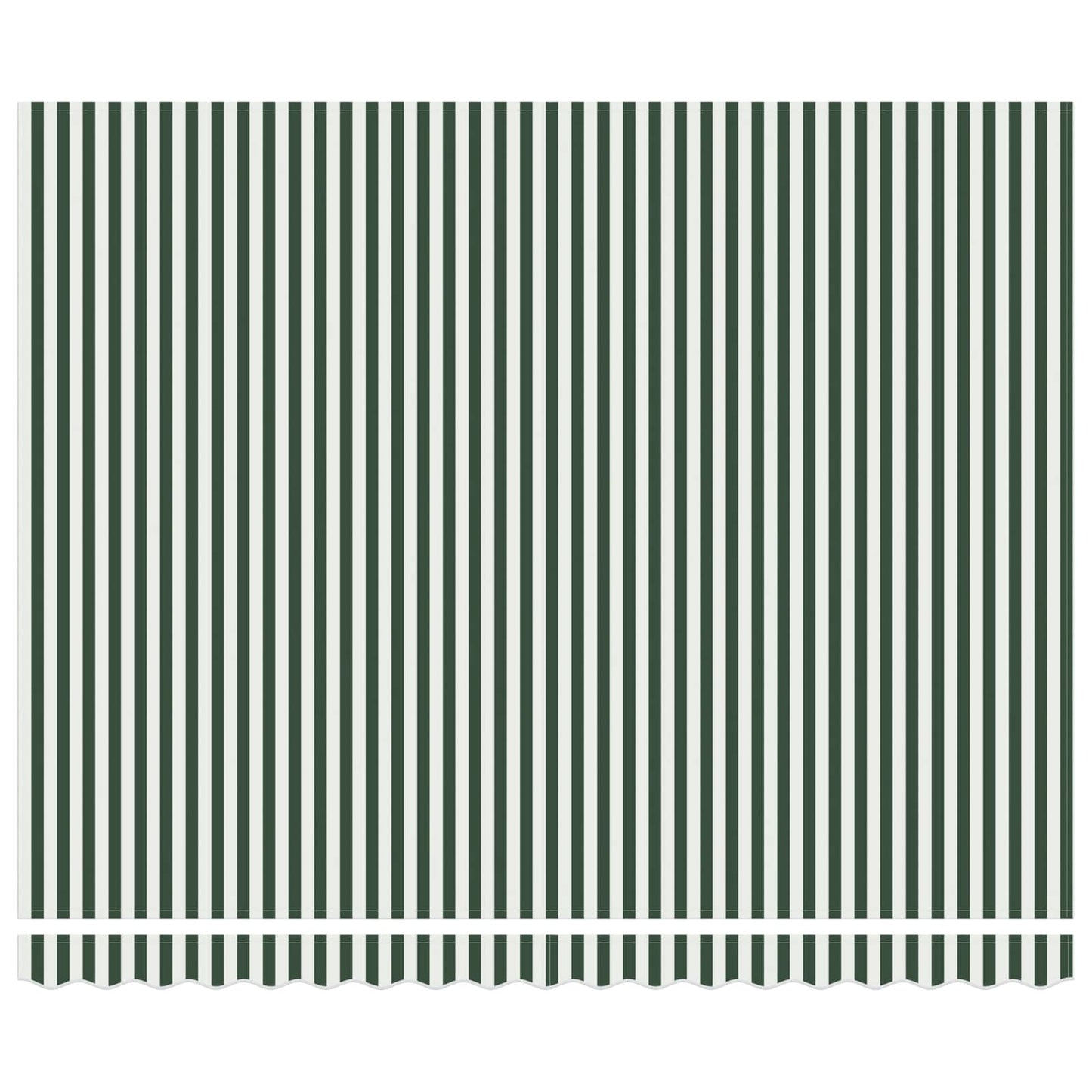Tenda Retrattile Verde e Bianco 400 Ãƒâ€” 300 cm