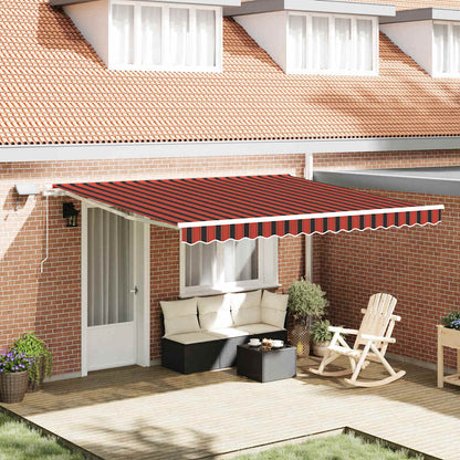 Tenda Retrattile Arancione e Marrone 400 Ã— 300 cm