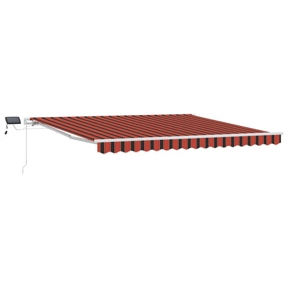 Tenda Retrattile Arancione e Marrone 400 Ã— 300 cm
