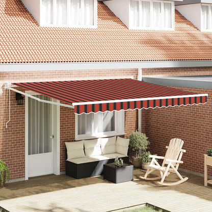 Tenda Retrattile Giallo e Arancione 400 Ãƒâ€” 300 cm
