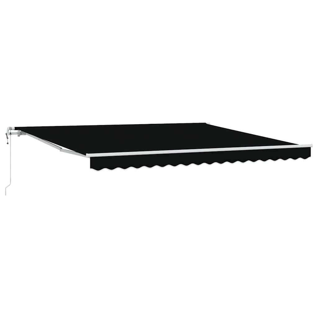 Tettuccio Elettrico Retrattile Nero 400 Ãƒâ€” 350 cm