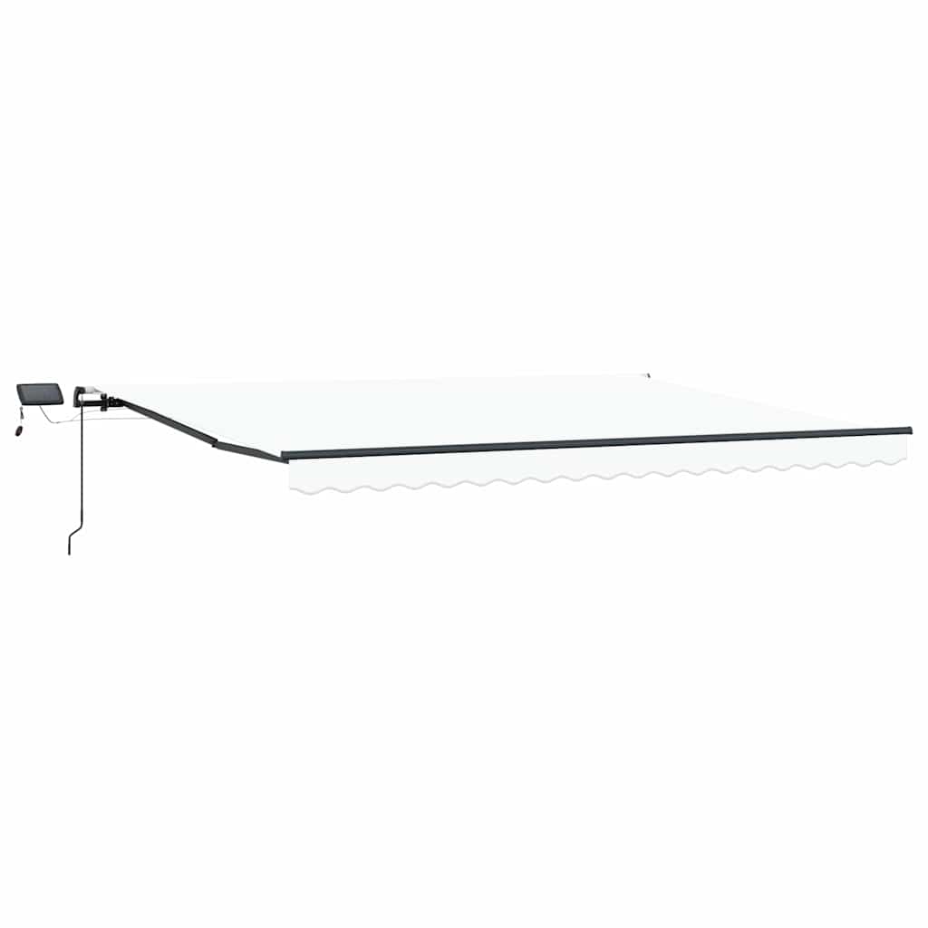Tenda Retrattile Bianco 400 Ã—350 cm Tessuto