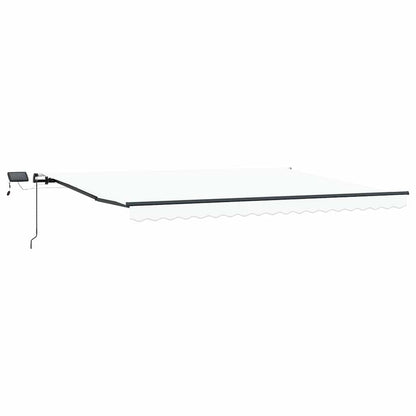 Tenda Retrattile Bianco 400 Ã—350 cm Tessuto