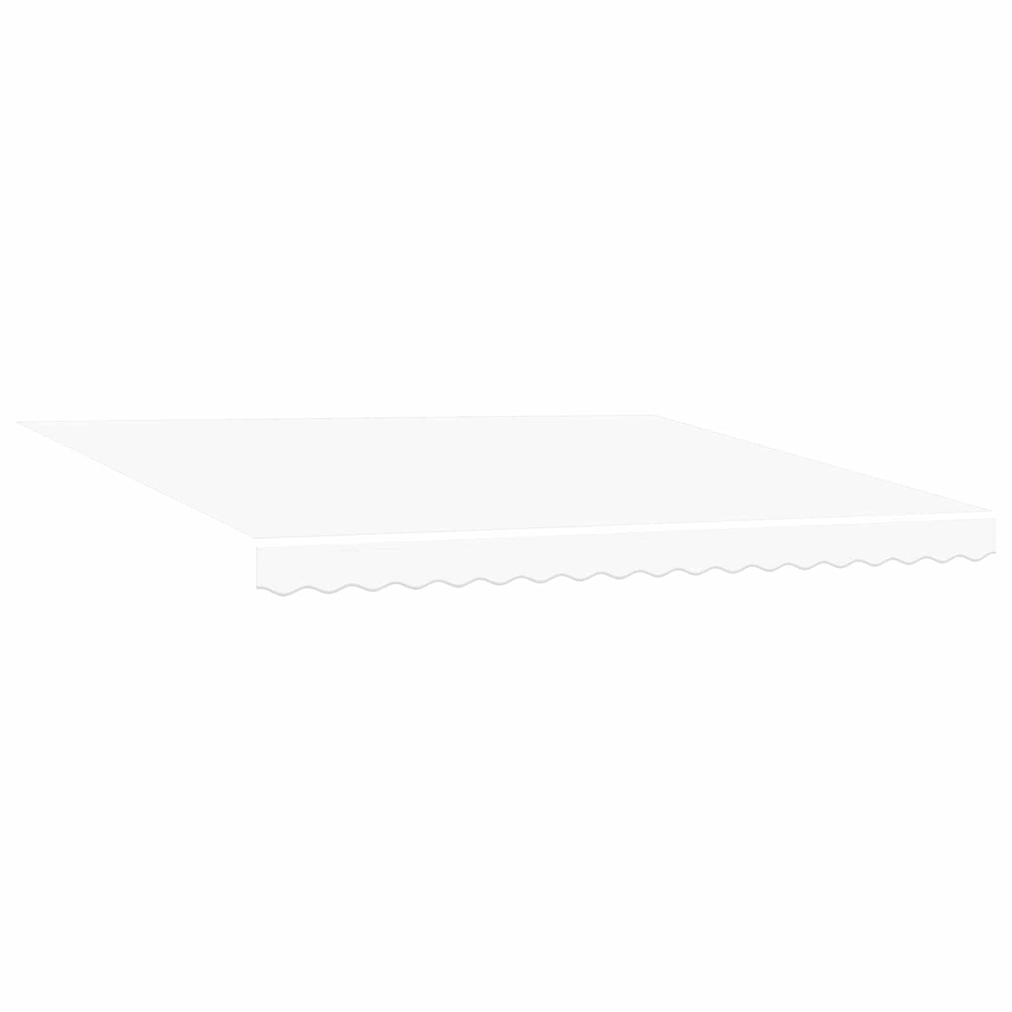 Tessuto per Tenda con Bianco 400 Ã— 350 cm Poliestere