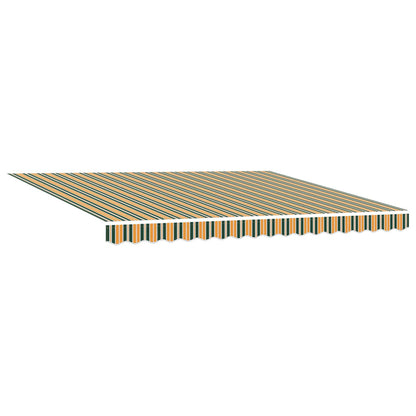 Tessuto per Tenda con Verde e giallo 400 Ã— 350 cm Poliestere