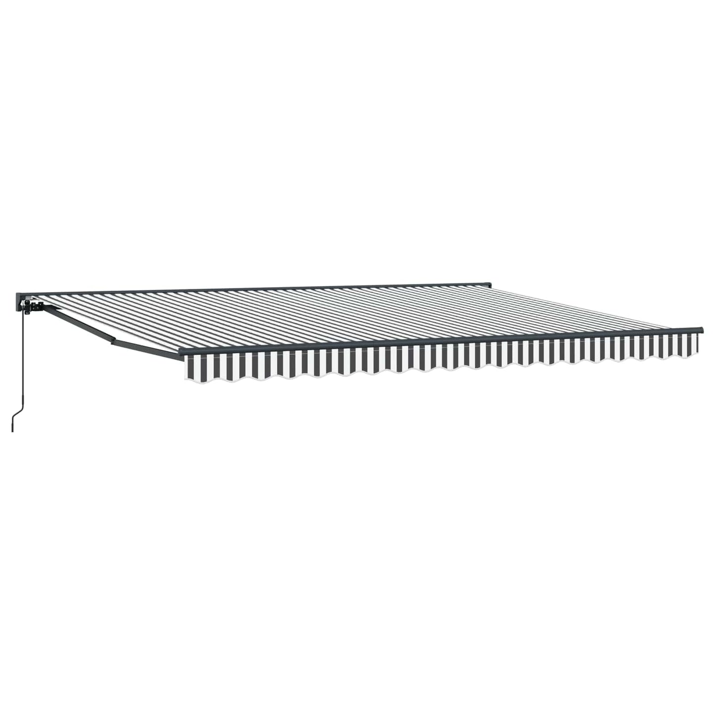 Struttura della tenda Antracite e Bianco 450 Ã— 300 cm