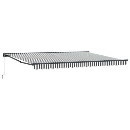 Struttura della tenda Antracite e Bianco 450 Ã— 300 cm