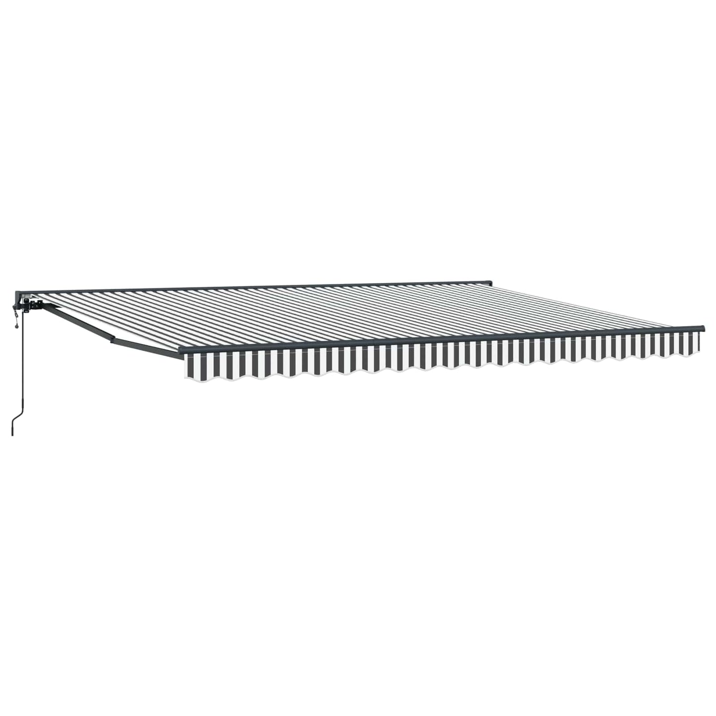 Struttura della tenda Antracite e Bianco 450 Ã— 300 cm