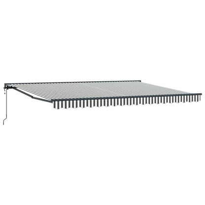 Struttura della tenda Antracite e Bianco 450 Ã— 300 cm