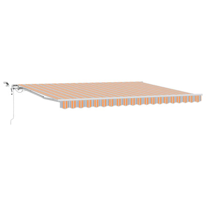 Tenda Retrattile Multicolore 450 ÃƒÆ’Ã¢â‚¬â€ 300 cm Poliestere e Metallo