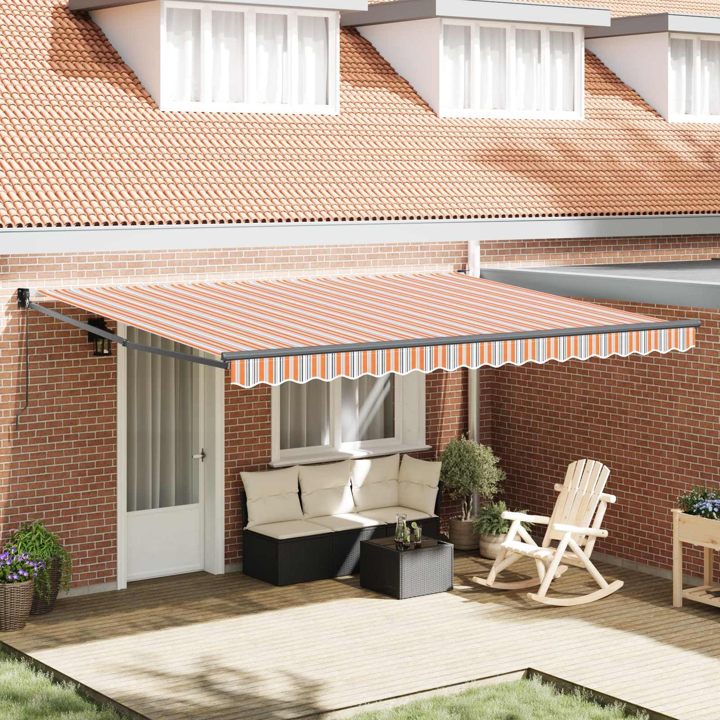 Tenda Retrattile Multicolore 450 Ã— 300 cm