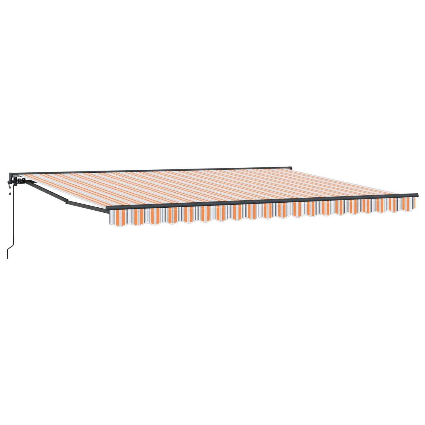 Tenda Retrattile Blu e Arancione 450 Ãƒâ€” 300 cm