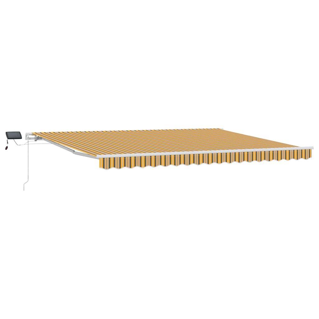 Tenda Retrattile Multicolore 450 Ã— 300 cm Tessuto e acciaio