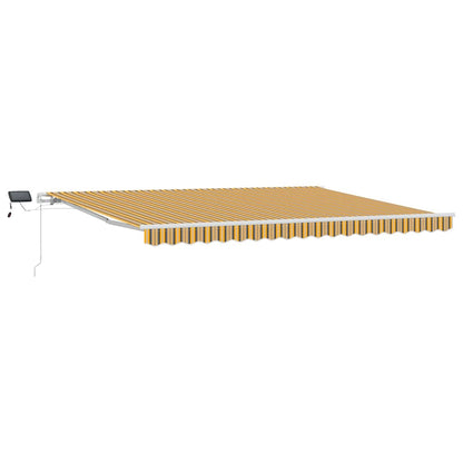Tenda Retrattile Multicolore 450 Ã— 300 cm Tessuto e acciaio