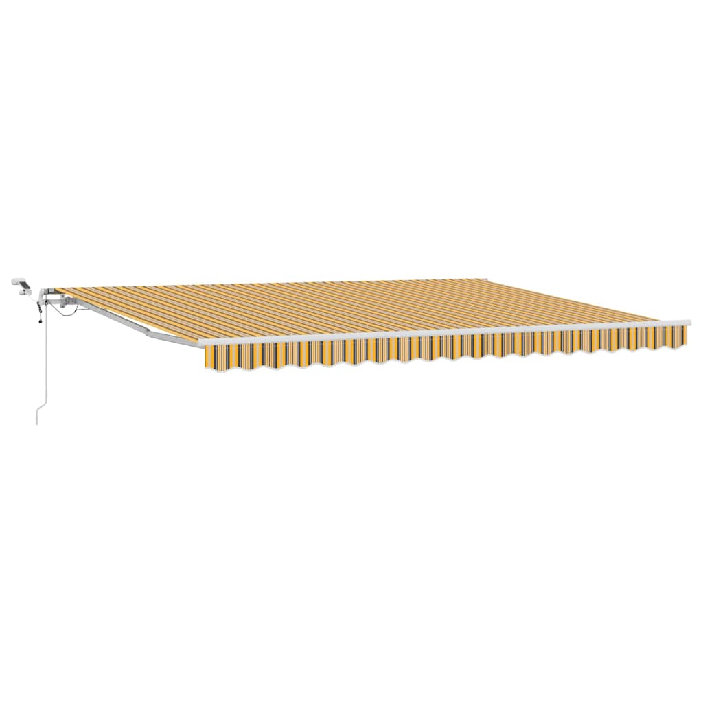 Tenda Retrattile Multicolore 450 ÃƒÆ’Ã¢â‚¬â€ 300 cm Poliestere e Metallo