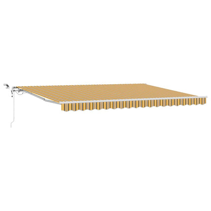 Tenda Retrattile Multicolore 450 ÃƒÆ’Ã¢â‚¬â€ 300 cm Poliestere e Metallo
