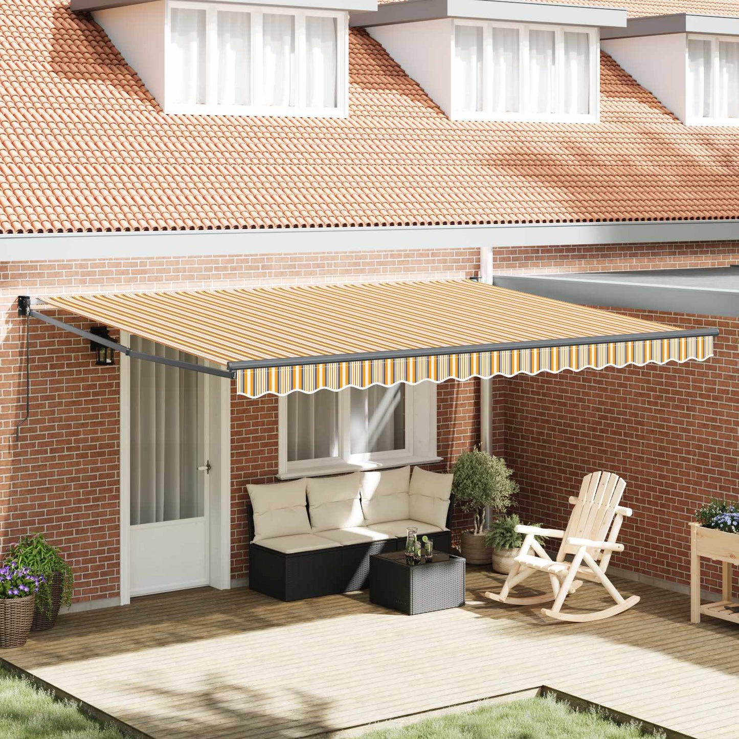 Tenda Retrattile Multicolore 450 Ã— 300 cm