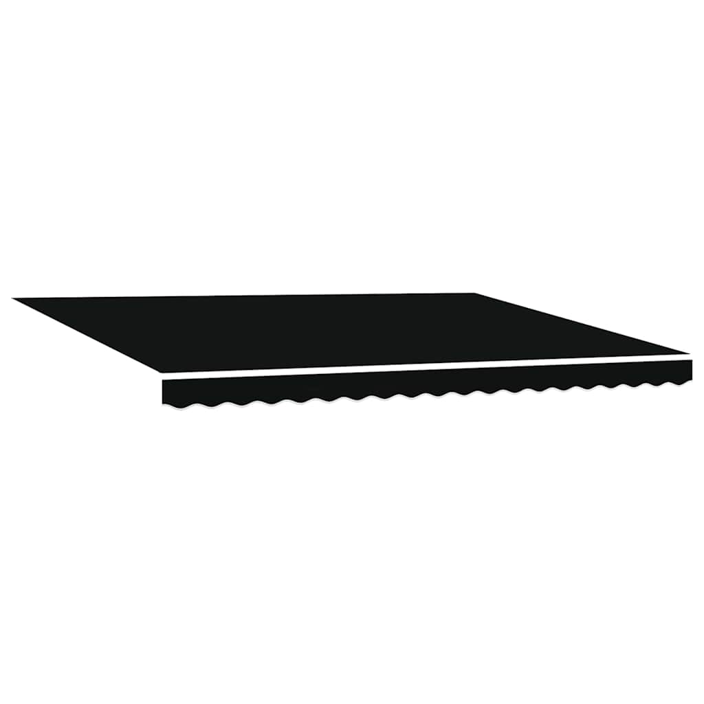 Tettuccio Elettrico Retrattile Nero 450 × 300 cm