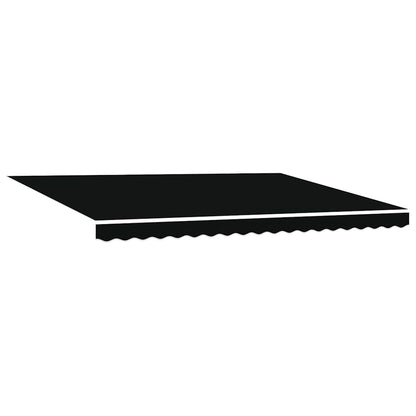 Tettuccio Elettrico Retrattile Nero 450 × 300 cm