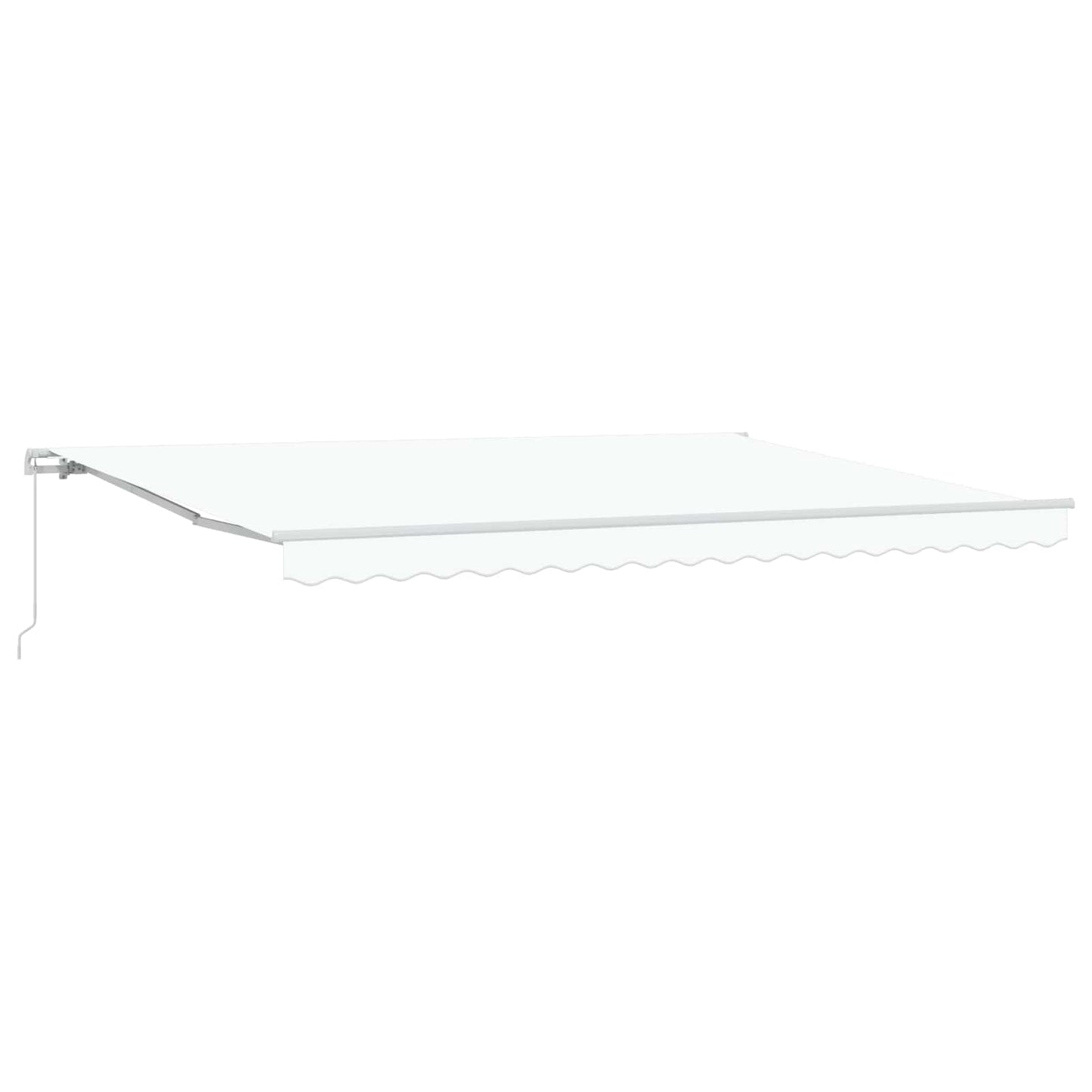 Tenda da Sole Bianco 450 x 300 x 165 cm Poliestere e Metallo